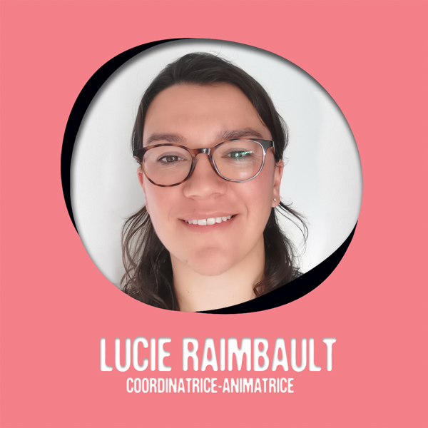 Lucie Raimbault coordinatrice au Moulin Créatif